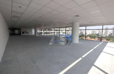 Andar corporativo para alugar, 605 m² por r$ 130.595,01/mês - moema - são paulo/sp