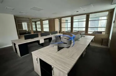 Andar corporativo para alugar, 440 m² por r$ 63.135,00/mês - brooklin - são paulo/sp