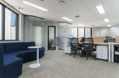 Andar corporativo para alugar, 240 m² por r$ 32.690,43/mês - jardim paulista - são paulo/sp