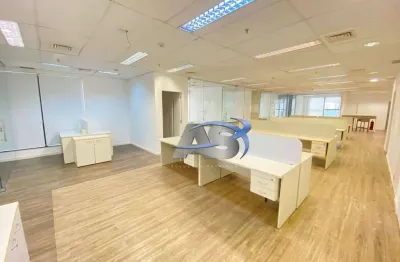 Andar corporativo para alugar, 640 m² por r$ 55.250,01/mês - chácara santo antônio - são paulo/sp