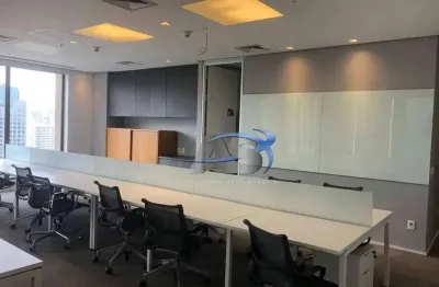 Andar comercial no morumbi  av. magalhães de castro 366m² mobiliado 12 vagas