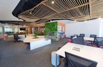 Andar corporativo para alugar, 687 m² por r$ 157.600,04/mês - jardins - são paulo/sp