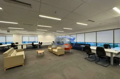 Andar corporativo para alugar, 751 m² por r$ 106.844,77/mês - brooklin - são paulo/sp