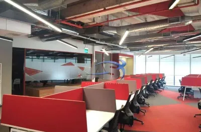 Andar corporativo 1.558m² mobiliado em perdizes c/ 48 vagas de garagem