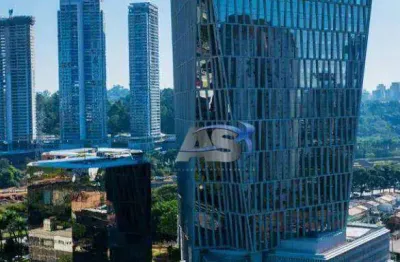 Andar corporativo para alugar, 1543 m² por r$ 183.625,11/mês - chácara santo antônio - são paulo/sp