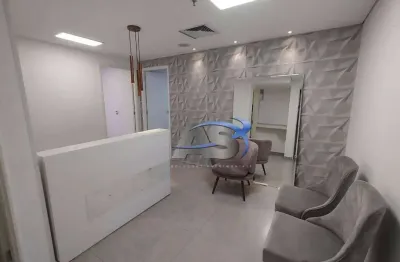 Andar corporativo para alugar, 130 m² por r$ 25.956,88/mês - moema - são paulo/sp