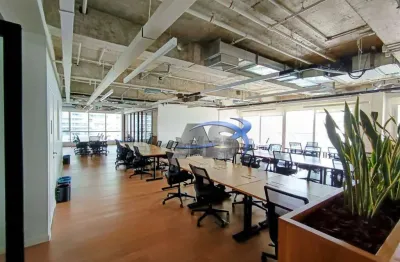 Andar corporativo para alugar, 494 m² por r$ 78.700,00/mês - pinheiros - são paulo/sp