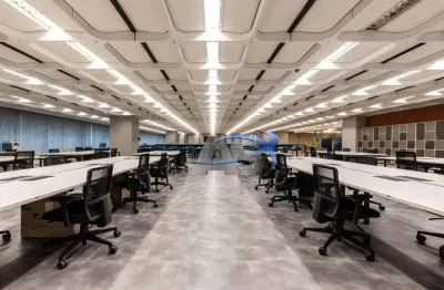 Andar corporativo para alugar, 3070 m² por r$ 165.350/mês - podendo dividir a área em 2 conjuntos - jardim são luís - são paulo/sp