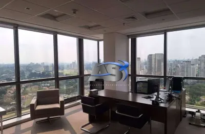 Andar corporativo para alugar, 678 m² por r$ 236.533,86/mês - itaim bibi - são paulo/sp