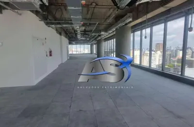 Andar corporativo para alugar, 1000 m² por r$ 279.000,00/mês - itaim bibi - são paulo/sp