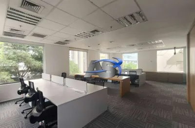 Andar corporativo para alugar, 218 m² por r$ 92.806,01/mês - itaim bibi - são paulo/sp