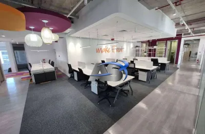 Andar corporativo mobiliado para alugar, 929 m² por r$ 166.500/mês - vila olímpia - são paulo/sp