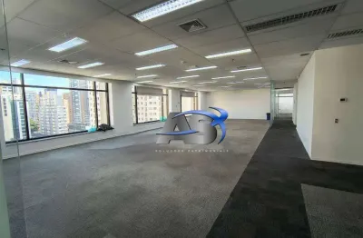 Andar corporativo para alugar, 762 m² por r$ 129.000,01/mês - indianópolis - são paulo/sp