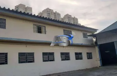 Galpão para alugar, 950 m² por r$ 18.911,29/mês - campestre - santo andré/sp