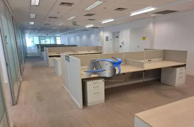 Andar corporativo para alugar, 1402 m² por r$ 239.116,00/mês - brooklin - são paulo/sp