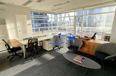 Conjunto para alugar, 133 m² por r$ 18.200,94/mês - brooklin - são paulo/sp