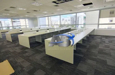 Conjunto para alugar, 257 m² por r$ 45.214,50/mês - brooklin - são paulo/sp