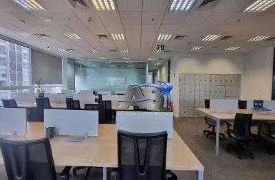 Andar corporativo para alugar, 514 m² por r$ 84.627,94/mês - brooklin - são paulo/sp