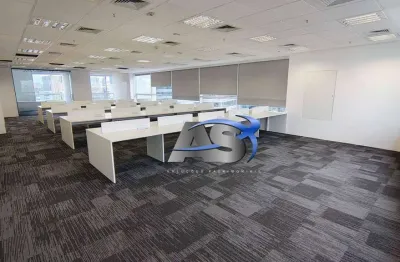 Andar corporativo para alugar, 514 m² por r$ 88.629,00/mês - brooklin - são paulo/sp