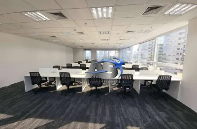 Conjunto para alugar, 257 m² por r$ 45.213,00/mês - brooklin paulista - são paulo/sp