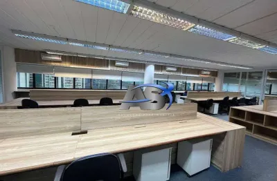 Andar corporativo para alugar, 184 m² por r$ 17.558,91/mês - brooklin - são paulo/sp