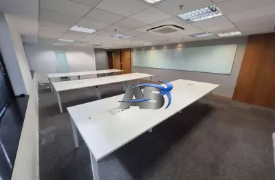 Andar corporativo para alugar, 225 m² por r$ 40.375,00/mês - itaim bibi - são paulo/sp