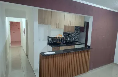 Apartamento à venda em jundiaí-sp no loteamento parque industrial: 2 quartos, 2 salas, 1 banheiro e garagem!