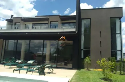 Casa em condomínio fechado com 4 quartos à venda na avenida alberto joão luchesi, 900, caxambu, jundiaí por r$ 5.285.000