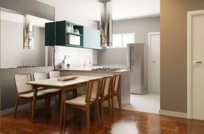 Aconchegante apartamento tipo para venda em vila nova conceição com 3 quartos, sendo 2 suítes, 92m²