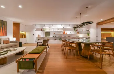 Elegante apartamento tipo para venda em brooklin com 3 quartos, sendo 3 suítes, 213m²