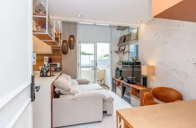 Confortável apartamento tipo para venda em itaim bibi com 1 quarto, sendo 1 suíte, 47.3m²