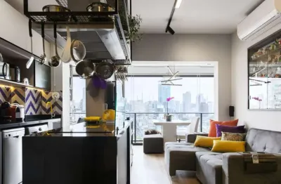 Aconchegante apartamento tipo para venda em vila mariana com 1 quarto, sendo 1 suíte, 48m²