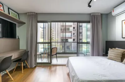 Aconchegante studio para venda em jardim das acácias com 1 quarto, 32m²