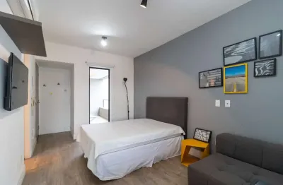 Deslumbrante apartamento tipo para venda em vila olímpia com 1 quarto, 43m²