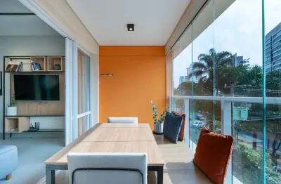 Deslumbrante studio para venda em Campo Belo com 1 quarto , 40m²