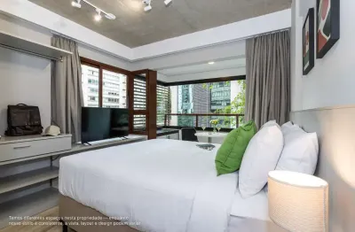 Excelente studio para venda em jardins com 1 quarto, sendo 1 suíte, 24m²