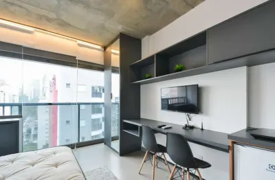 Imperdível studio para venda em jardim paulista com 1 quarto, 21m²