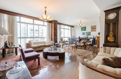 Versátil apartamento tipo para venda em higienópolis com 4 quartos, sendo 1 suíte, 365m²