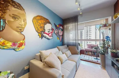 Agradável apartamento para venda em vila olímpia com 2 quartos, sendo 1 suíte , 61m²