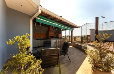Excelente cobertura para venda em vila sônia com 3 quartos, sendo 3 suítes, 265m²