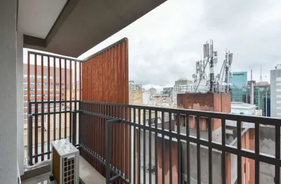 Sensacional studio para venda em paraíso com 1 quarto, 32m²