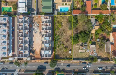 Versátil terreno residencial para venda em chácara primavera, 1,000m²
