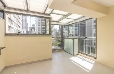 Versátil studio para venda em indianópolis com 1 quarto, 33m²