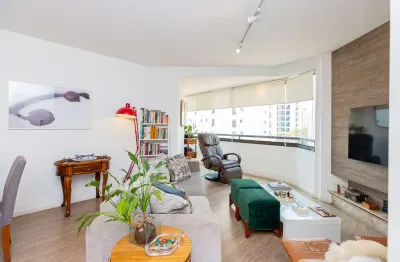 Atraente apartamento tipo para venda em moema com 3 quartos, sendo 1 suíte, 125m²