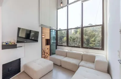 Deslumbrante duplex para venda em paraíso do morumbi com 1 quarto, sendo 1 suíte, 59m²