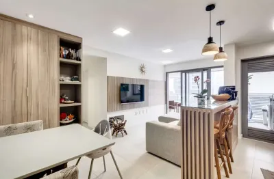 Espetacular apartamento tipo para venda em moema com 2 quartos, sendo 1 suíte, 72m²