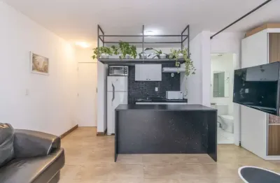 Aconchegante studio para venda em jardim das acácias com 1 quarto, 37m²