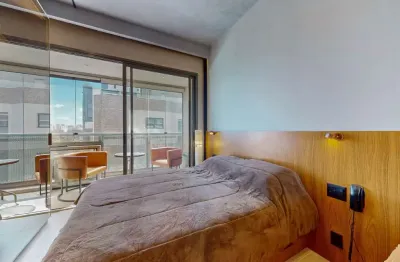 Kitnet / Stúdio à venda na Alameda dos Arapanés, 195, Moema, São Paulo