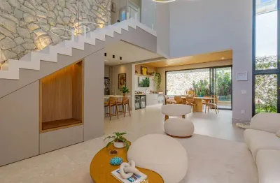 Casa no condomínio residencial portal do jequitibá para venda com 3 quartos, sendo 3 suítes , 255m²