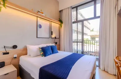 Atraente apartamento para venda em santo amaro com 1 quarto , 25m²
